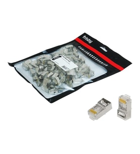 FNW-RJ4522N RJ45 FTP CAT6 KONNEKTOR METAL 100LÜ PAKET