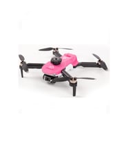 Yıldız İHA HEKİ SkyMaster Fırçasız Motor,Çift Kamera Engel Sensörlü Hobi Dronu (Pembe,2 Bataryalı)