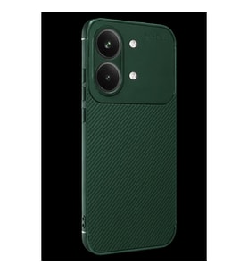 Poco X8 Pro Max Auto Focus Karbon Kapak - Koyu Yeşil