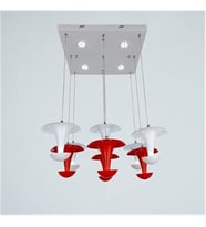 Vitale Kırmızı Beyaz Avize AY.VTPL-2100-9