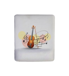 Music Violin Bilek Destekli Mouse Pad