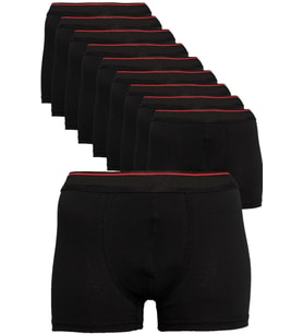Erkek 12'li Paket Pamuklu Likralı Boxer