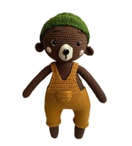 Yoko Ayıcık Amigurumi Organik Oyuncak