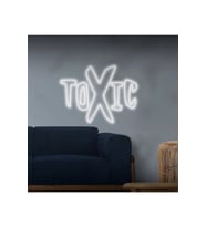 TOXIC Yazılı Neon Tabela