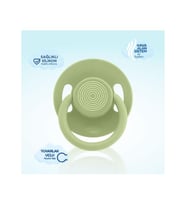 Wee Baby Cool Yuvarlak Uçlu Emzik No:1 0-6 ay Yeşil