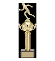 ODAK KUPA - Figürlü Kupalar - Atletizm Kadın Figürlü Kupalar FG-048 A - 44 cm