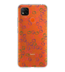 Xiaomi Redmi 9C Uyumlu Kapak Hello Kitty Tasarımlı Şeffaf Silikon Kılıf