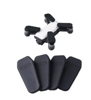 DJI Spark 4 adet Pervaneler Koruma Silikon Kollu Kapak Siyah