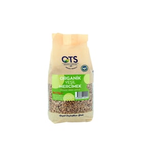 Organik Yeşil Mercimek 750 Gr