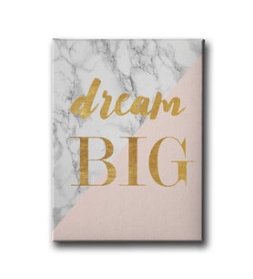Dream Bıg Canvas Tablo MİND213
