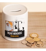 Kişiye Özel İnşaat Mühendisine Hediye Kumbara
