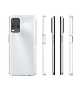 Oppo A54 4G Kılıf İnce ve Esnek Şeffaf Süper Silikon (Renksiz)