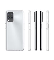 Oppo A54 4G Kılıf İnce ve Esnek Şeffaf Süper Silikon (Renksiz)