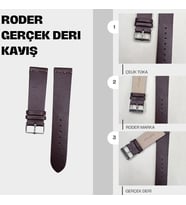 R4143S RODER DERİ KAYIŞ - KAHVERENGİ - 24MM