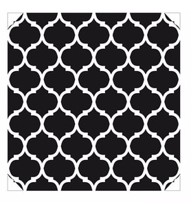 HOME DECOR MİNİ STENCIL HDM-96 25X25