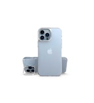 Apple iPhone 13 Pro Max Uyumlu Kılıf Zore Skuba Kapak (Gümüş)
