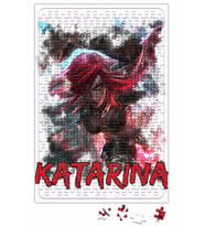 League Of Legends Katarina Puzzle 240 Parça Yapboz
