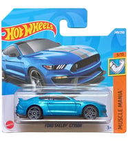 Hot Wheels - Ford Shelby Gt350r - Mavi (1/64)