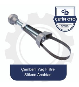 Çemberli Yağ Filitre  Sökme Anahtari