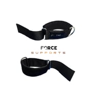 Force SupportsFitness Ağırlık Ayak Bilek Kayışı - Fitness Ağırlık Çekiş Aparatı (2 Adet) (Siyah)