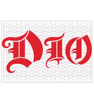 Dio Logo Rainbow Black Sabbath iron Maiden Accept Puzzle