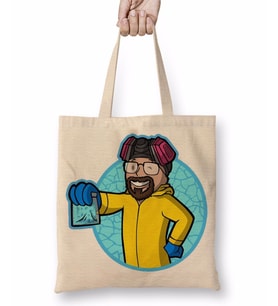 Heisenberg Walter White Breaking Bad Funny Bez Çanta Uzun Saplı