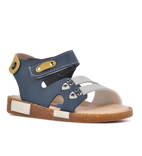 Şiringenç 210107 Lacivert-Hardal Comfort Erkek Çocuk Sandalet