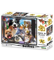 Prime 3D - Sevimli Dostlar Selfie 63 Parça Puzzle 20557