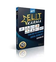 Elit Karma Yayınları Ayt Türk Dili Ve Edebiyatı Sosyal Bilimler-1 10 Branş Denemeleri