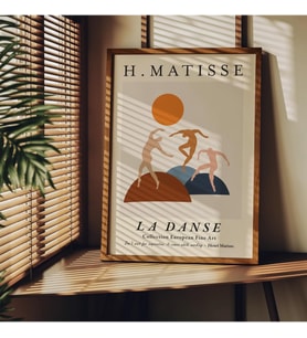 Tanıtım Matisse Çerçevesiz Poster, Modern Dekoratif Çerçevesiz Poster, Tablo, Matisse-12, 21 x 30