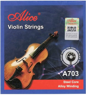 Alice A703 Keman Teli Takımı  Tam Set (G-D-A-E) Ekonomik Çözüm