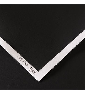 Canson Mi-Teintes Touch Kum Dokulu Pastel Kağıdı 355 gr. 50x65 cm. 10'lu Paket BLACK 