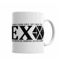 exo 3 Kupa Bardak Porselen
