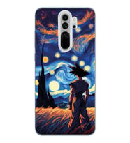 Xiaomi Redmi Note 8 PRO Uyumlu Dragon Ball Tasarımlı Şeffaf Telefon Kılıfı
