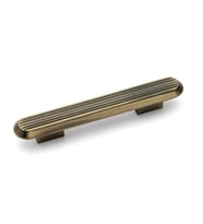 Tire Çizgili Antik Bronz Kulp 96 mm. 209004
