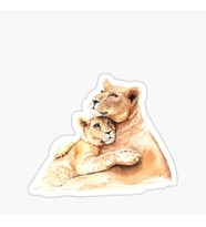 Aslan Ailesi Araba Oto Sticker Yapıştırma Etiket 17CM F5