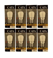 Cata CT-4261 2W 6500K (Beyaz Işık) E14 Duylu Mini Led Ampul (8 Adet)