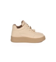 Guja Bej İçi Polarlı Soğuğa Dayanıklı Kadın Sneaker 25K419-1 Z (Bej)