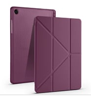 Galaxy Tab A9 Kılıf Zore Tri Folding Kalem Bölmeli Standlı Kılıf