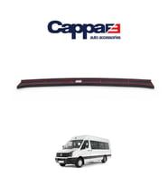 CAPPAFE Volkswagen Crafter Arka Tampon Eşiği Koruma (ABS) Mat Siyah 2012-2017