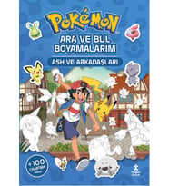 Pokémon-Ara Ve Bul Boyamalarım Ash Ve Arkadaşları