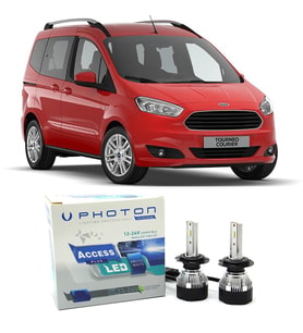 Ford Tourneo Courier Led Xenon Sis Farı Ampulü H11 Access Yeni Seri Beyaz