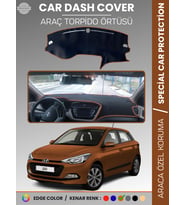 HYUNDAİ İ20 (2008-2014) Torpido Örtüsü Göğüs Koruma Araca Özel UV Koruma Kaymaz