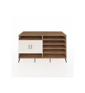 Kronos Konsol 7 Raflı 2 Kapaklı 176x59x99 Çam-Aytaşı