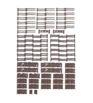 Noch 13095 1/87 Ölçek Kırsal Çitler, 290 cm. Plastik Model Kiti