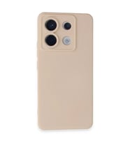 Xiaomi Redmi Note 13 Pro 5g Kılıf Nano İçi Kadife Silikon - Pudra