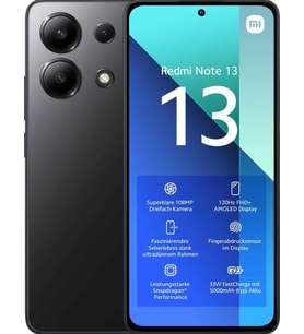 Xiaomi Redmi 13 Siyah 256 GB 8 Gb RAM Yenilenmiş Ürün (A KALİTE) 12 Ay Garantili