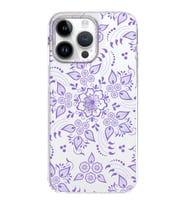 Apple iPhone 14 Pro Max Uyumlu Kapak Nostalji Desen Tasarımlı Şeffaf Silikon Kılıf