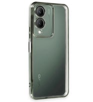 Newface Vivo Y17S Kılıf Razer Lensli Silikon - Yeşil