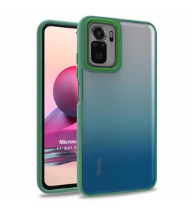 Microsonic Xiaomi Redmi Note 10S Kılıf Bright Planet Yeşil